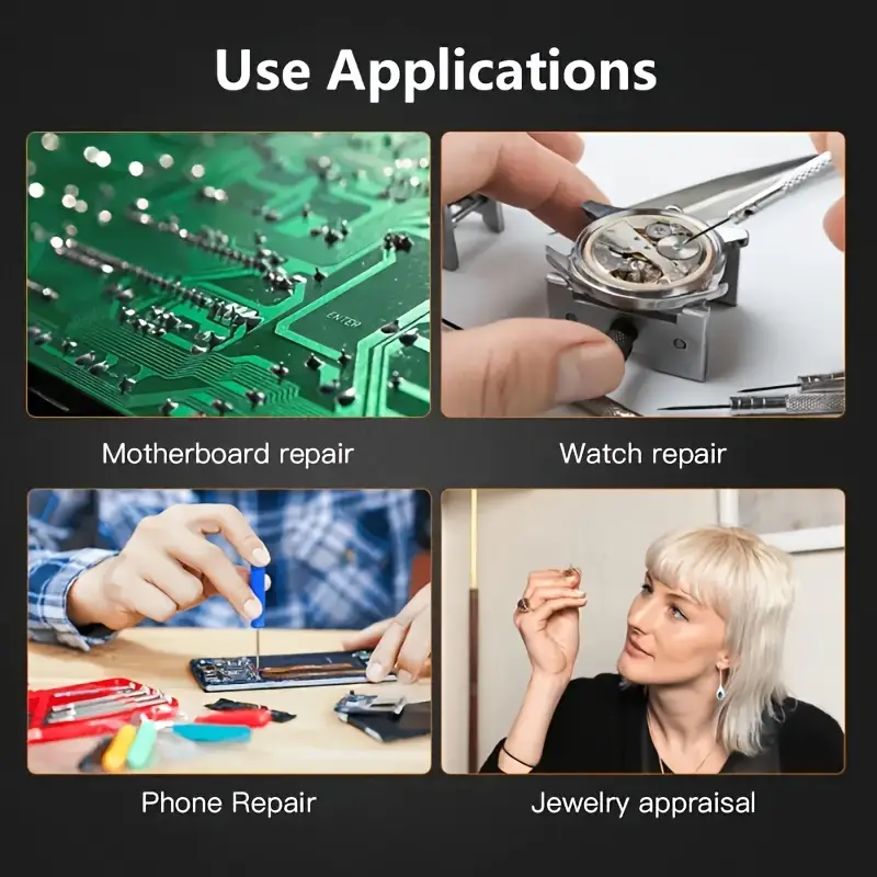 Бінокуляри з лупами та регульованою  підсвіткою та регульованим розміром Вінниця - фото 4