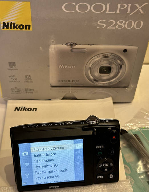 Nikon Coolpix S 2800 новий. Харків - фото 4