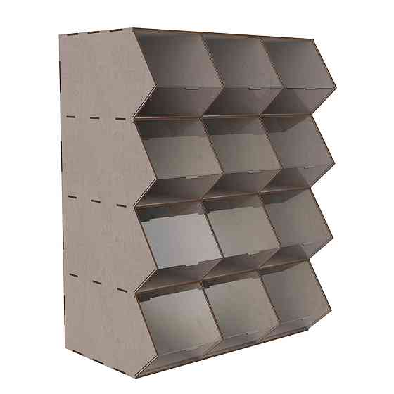 Диспенсер EKOSTAR для конфет, снеков, орехов, крупы на 12 ячеек Киев