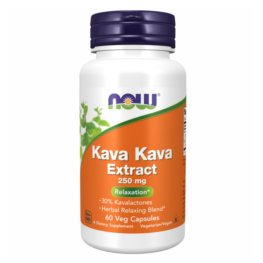Екстракт Кава Кава Now Foods Kava Kava 250mg 60 vcaps Київ - фото 1