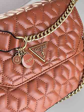 Женская сумочка Guess на плечо (787080) коричневая Киев