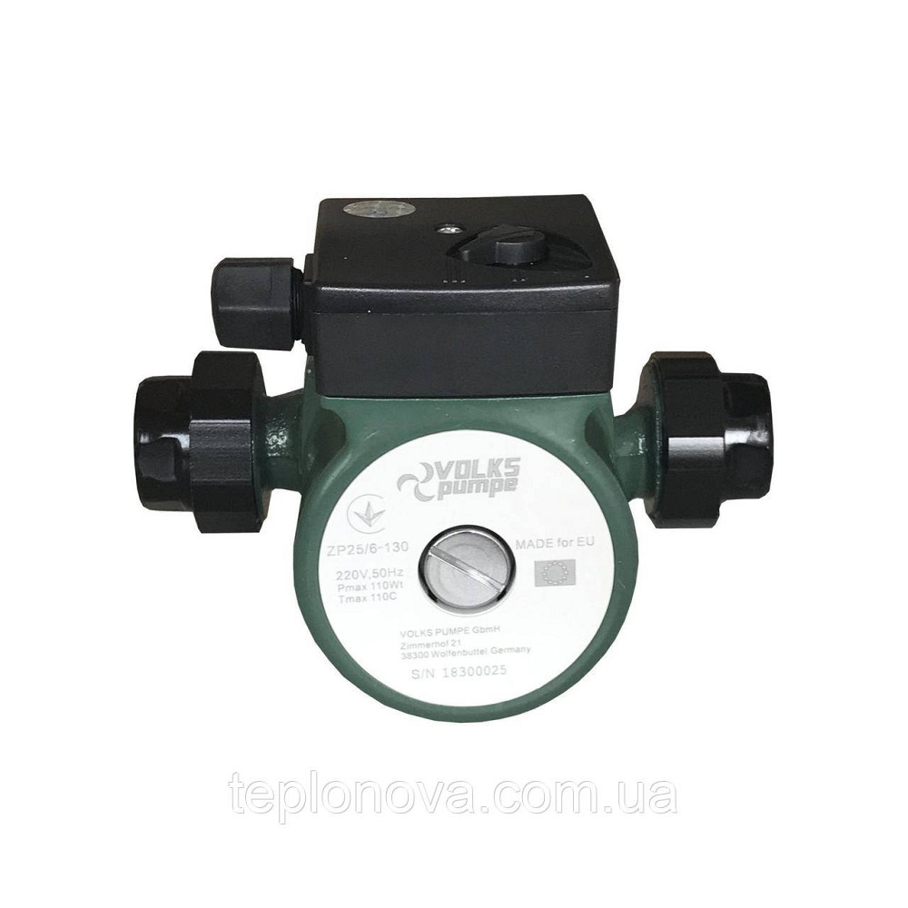 Насос циркуляційний VOLKS pumpe ZP25/6 130 мм + гайки Чернівці - фото 3