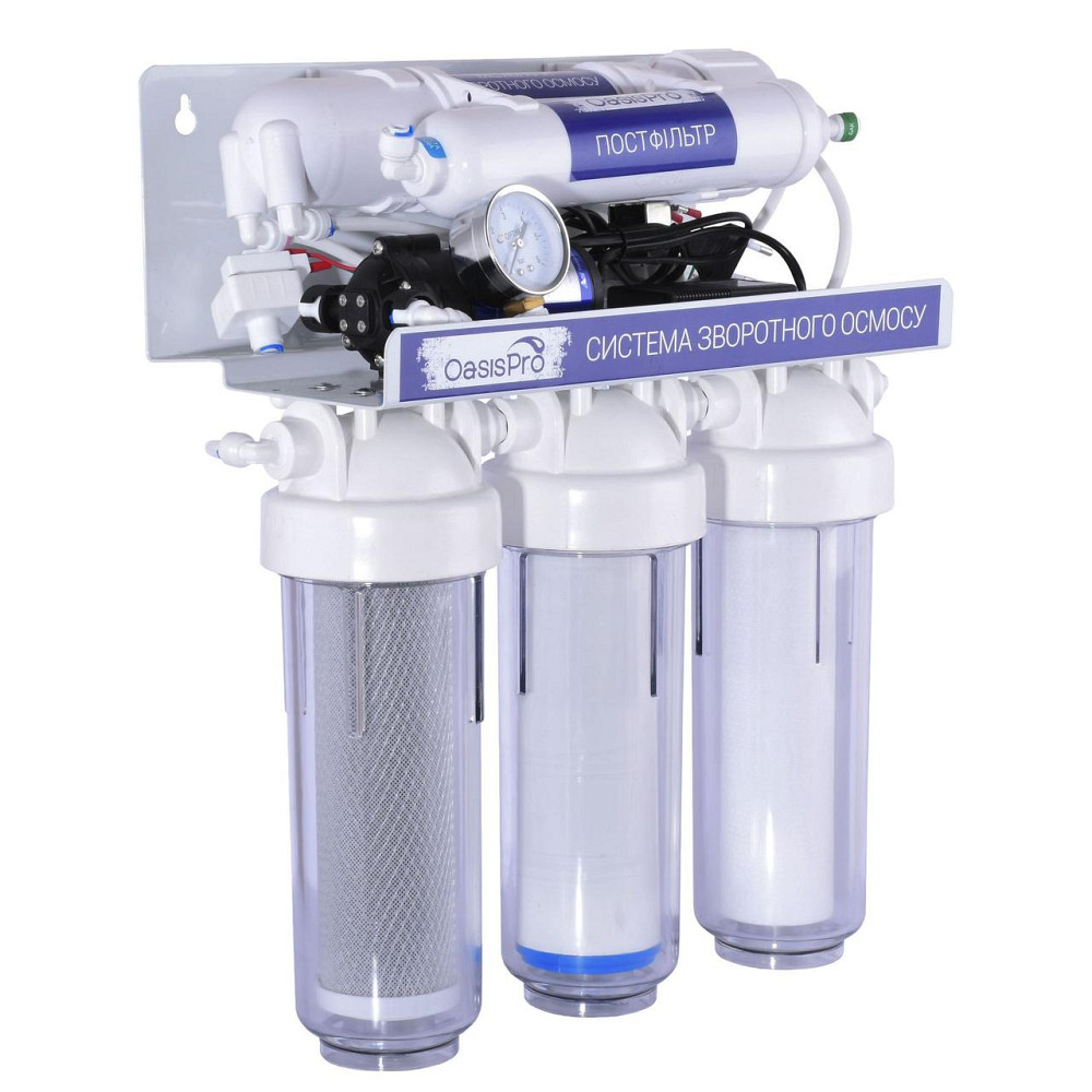 Система обратного осмоса OasisPro, насос + ПЛАСТ. бак, BSL03-RO-75 (000022839) Киев - изображение 8