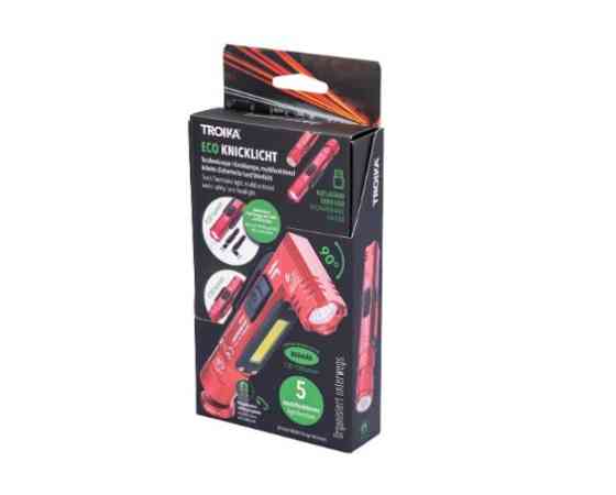 Фонарь гибкий многофункциональный Troika с красным светом 150лм Красный Киев