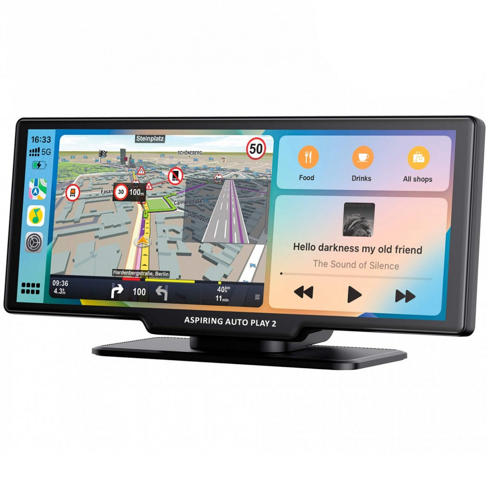 Автомобільний монітор Aspiring Auto Play 2 Magnet CarPlay Android auto Винница - изображение 3
