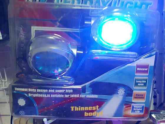 Підсвічування-ліхтар зовнішнє KL-26 2x7LED Blue овал (пара) Вінниця