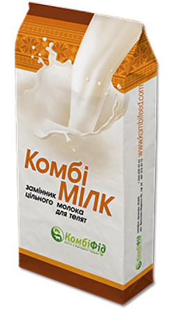 Замінник молока Комбі мілк 25 кг для телят з 10-го дня 80%, КомбіФід Вінниця