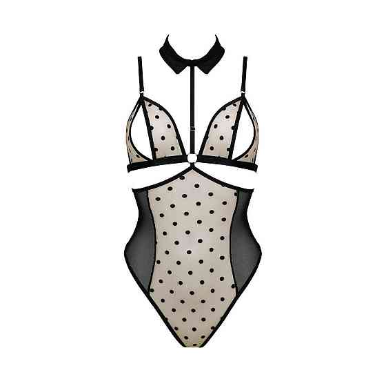 Боді Passion DOMINICA BODY L/XL, beige Sex Aura Київ