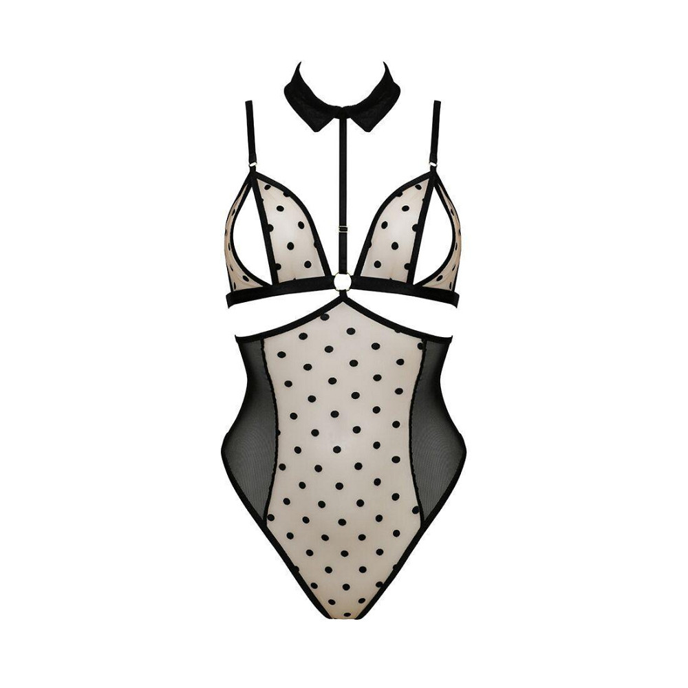 Боді Passion DOMINICA BODY L/XL, beige Sex Aura Київ - фото 3