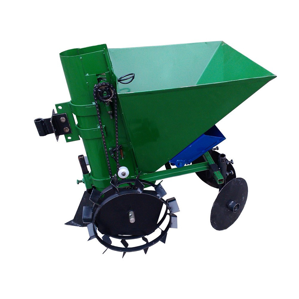 Картоплесаджалка мотоблочная П-1ЦУ з бункером для добрив (ланцюгова, квадратна, 34 л.) Харків - фото 2