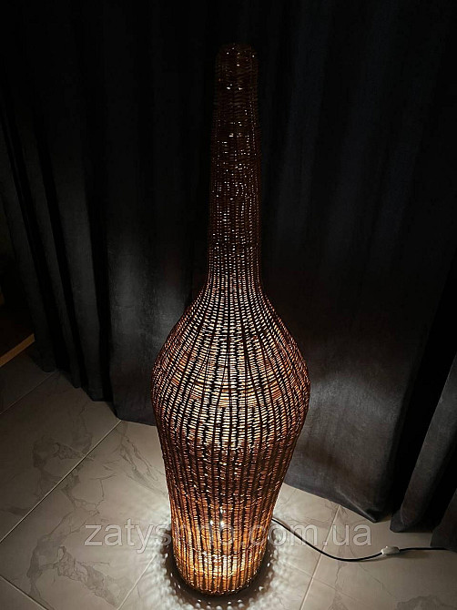 Торшер плетений из лозы Киев - изображение 5