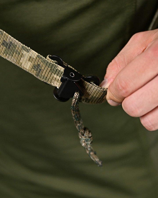 Тактичний ДВУХТІЧНИЙ ремінь піксель ПП4643 Одеса - фото 4