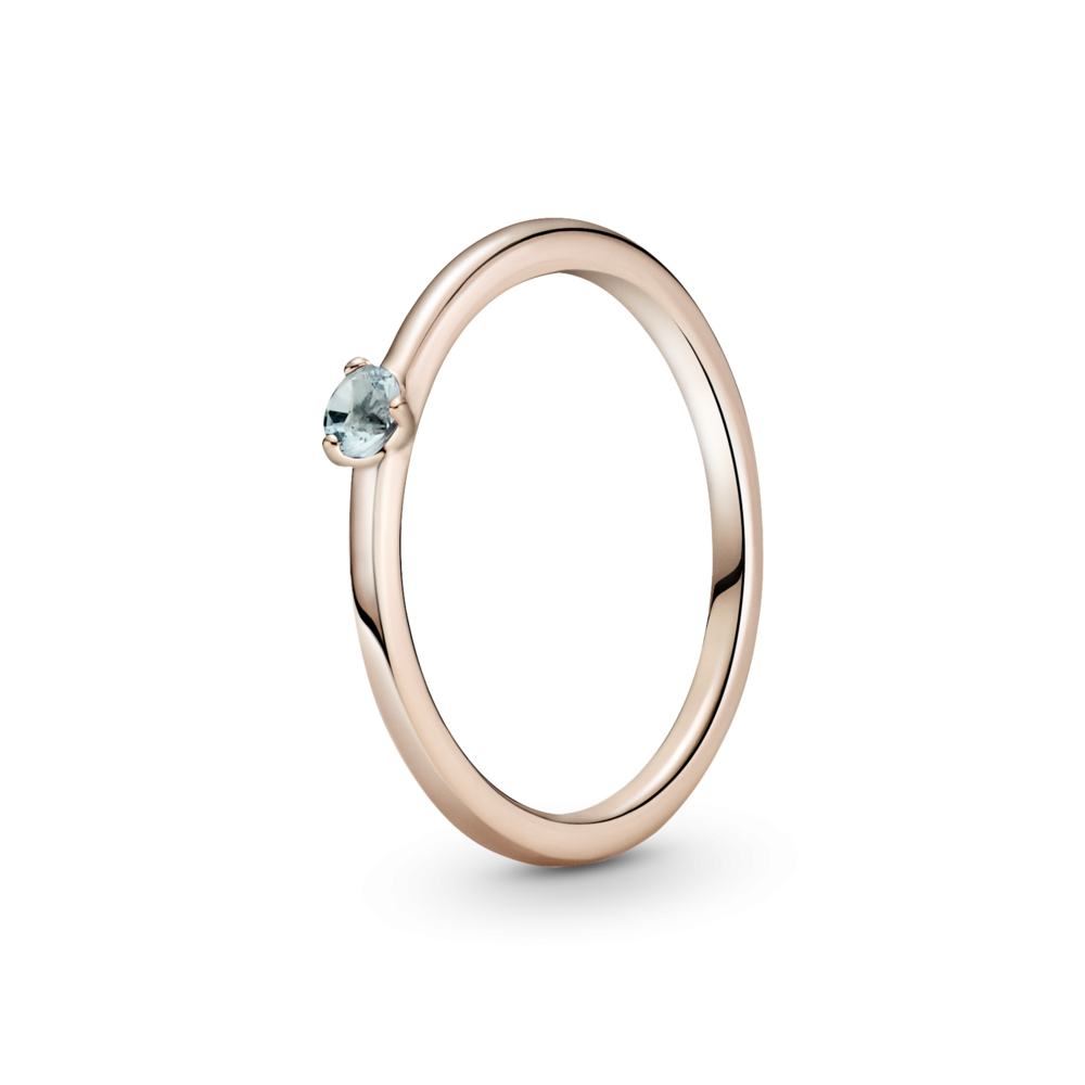 Срібна каблучка   з блакитним камінцем 189259C02 MasterSem Київ - фото 1