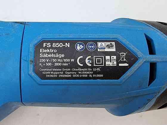 Сабельна пилка Ferrex FS 850-N (товар вживаний) Луцьк
