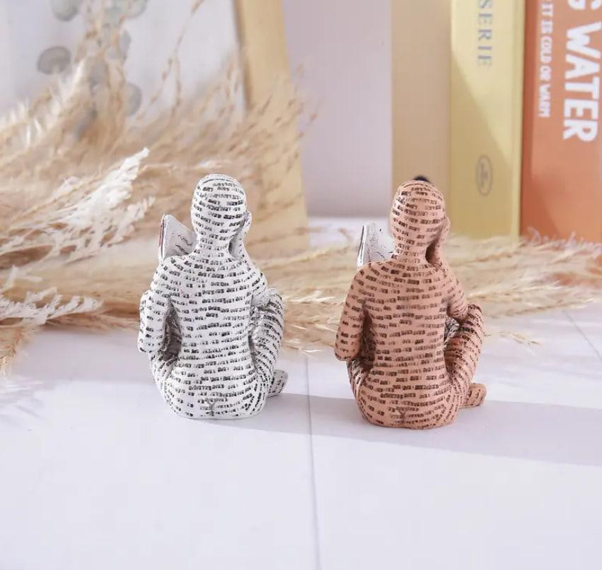 Фигурка смолы - универсальный декор для книжной полки. Подарок для книголюбов. Белая Киев - изображение 4