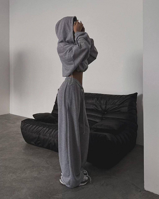 Жіночий утеплений спортивний костюм двійка тринитка на флісі Одеса - фото 2