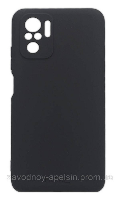 Xiaomi Poco M5s Чехол силиконовый Защита камеры (черный) Одесса - изображение 1