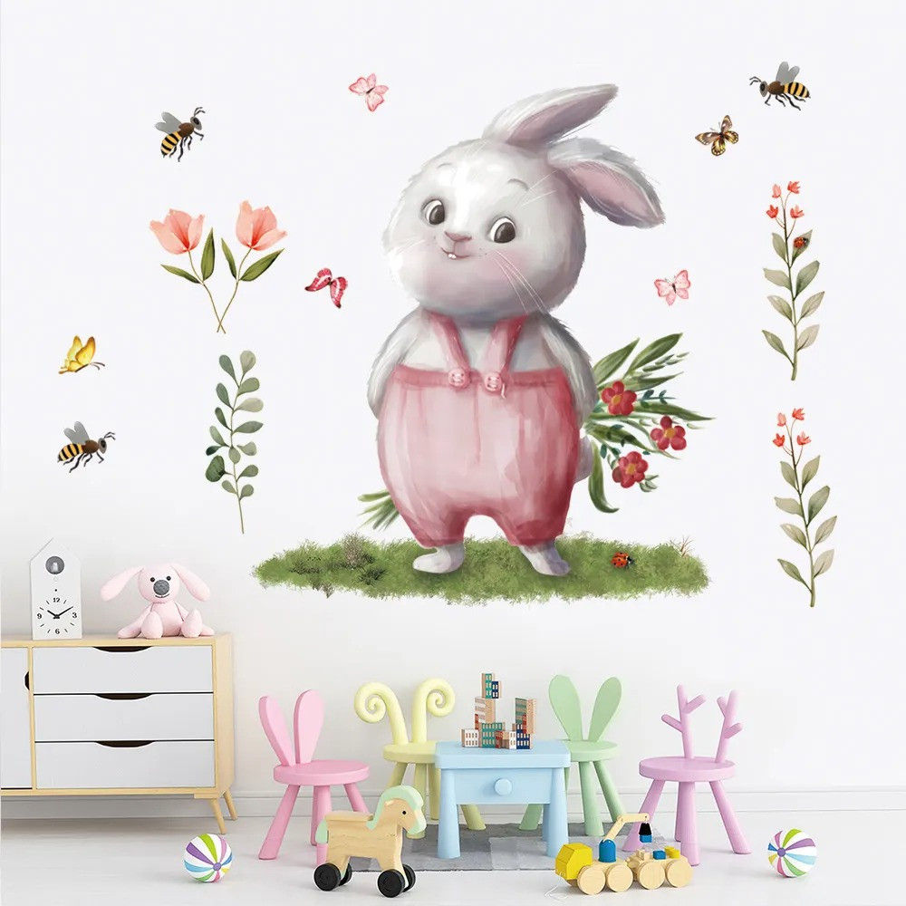 Наклейка декоративная виниловая в детскую комнату на стену 