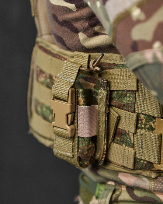 Плитоноска с подсумками 4 точки сброса Attack кордура хищник много подсумок Одесса - изображение 10