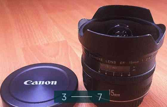 Об'єктив Canon Fisheye EF 15mm f/2.8 Киев