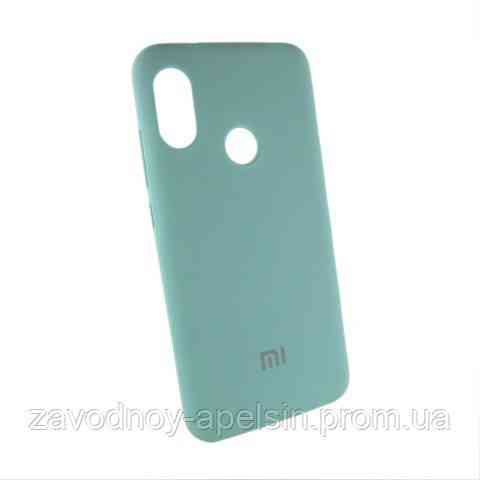Xiaomi Redmi 6 pro Mi A2 lite чехол мятный Silicone Cover mint Одесса