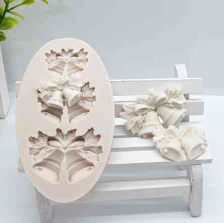 Молд силіконовий Дзвіночки 89 на 51 мм сірий Київ