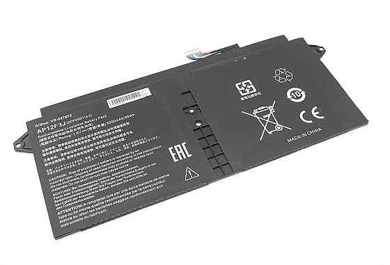 Аккумулятор для ноутбука Acer AP12F3J Aspire S7-391-682 7.6V Black 5000mAh OEM Вінниця