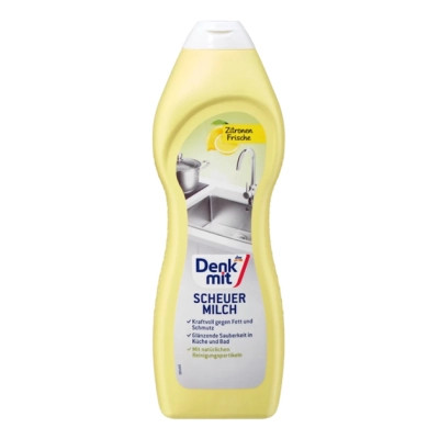Крем для чищення кухні DenkMit Scheuermilch Frischer Zitrus-Duft Лимонна свіжість 750 мл (4066447789379) Вінниця - фото 1