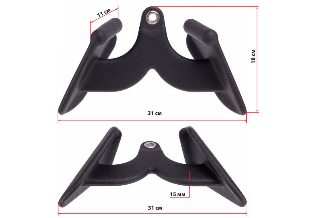 Ручка для тяги EasyFit із вузьким хватом 31 см Коломыя - изображение 6