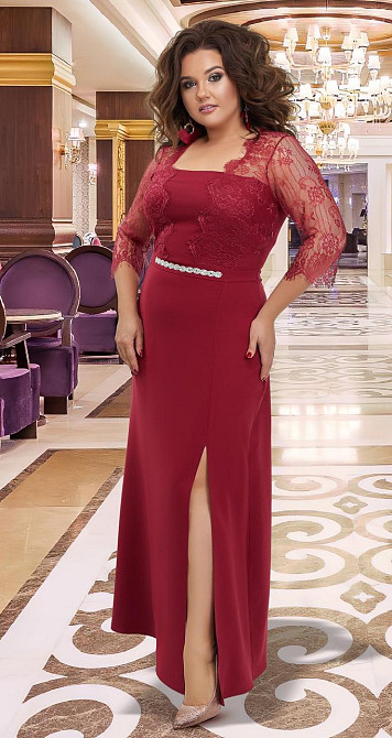 Длинное нарядное платье большого размера (50) Киев - изображение 2