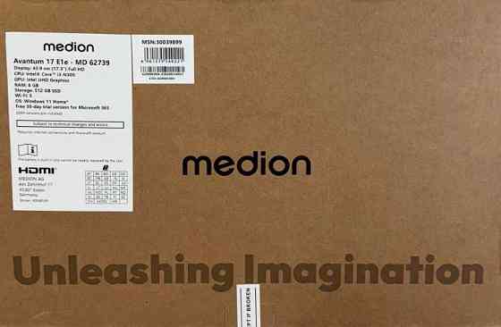 Ноутбук MEDION Avantum 17 E1e (MD62739) Харьков