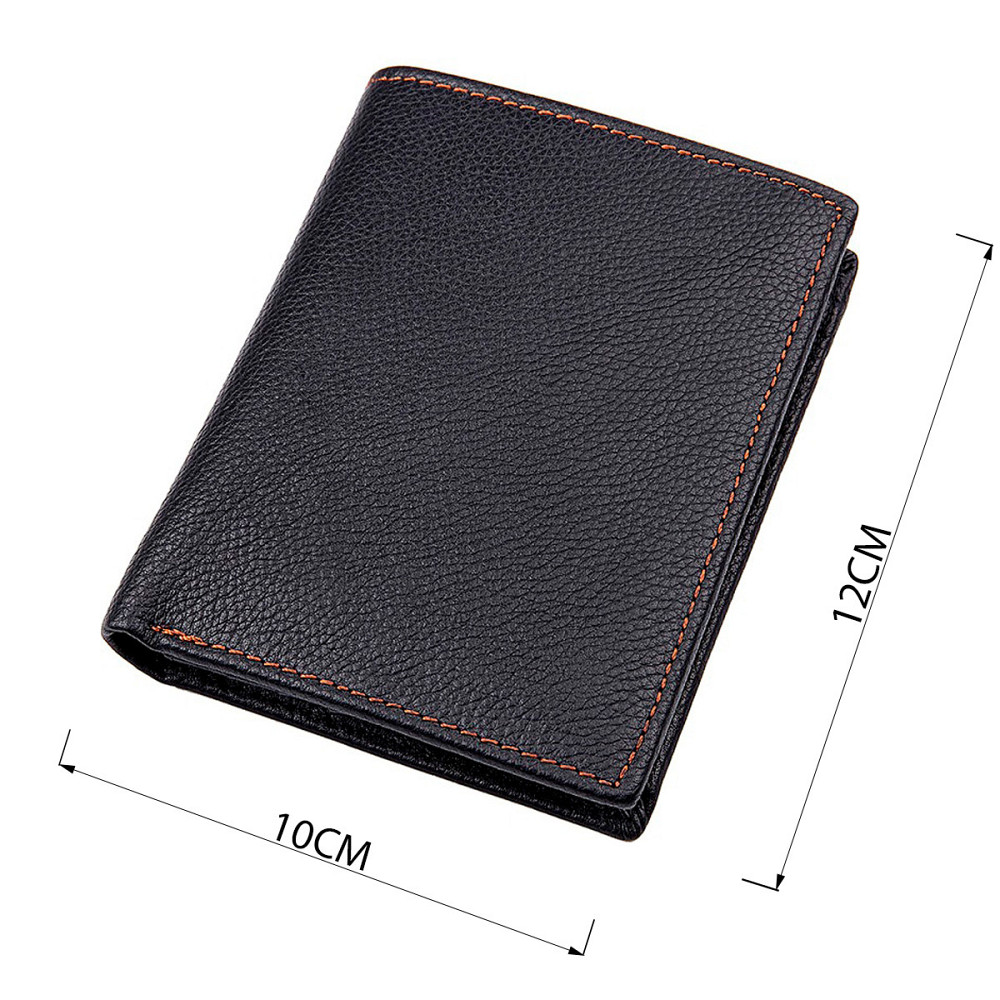 Гаманець Vintage 14598 шкіряний Чорний Київ - фото 4