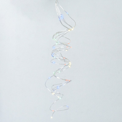 Гірлянда YES! Fun Пучок на мідному дроті 50 LED Різнокольорова 1 м Статична На батарейках (975014) Вінниця - фото 1