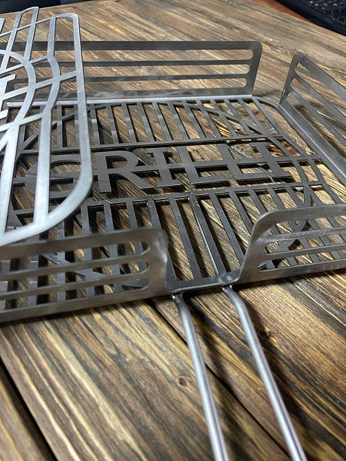 Решетка гриль для барбекю из пищевой нержавеющей стали 1.5мм 31*26см GRILLI 777766 Код: 009010 Ровно - изображение 10