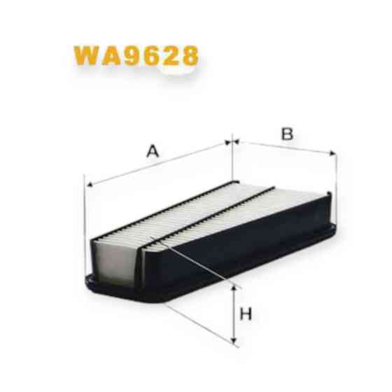 Фильтр Тойота Landcruiser 4.0i 03- воздушный Мукачево