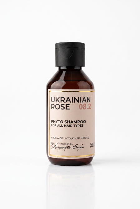 Фито-шампунь для волос с фитокомплексом из 7 отборных трав Ukrainian Rose 100 мл Киев - изображение 2