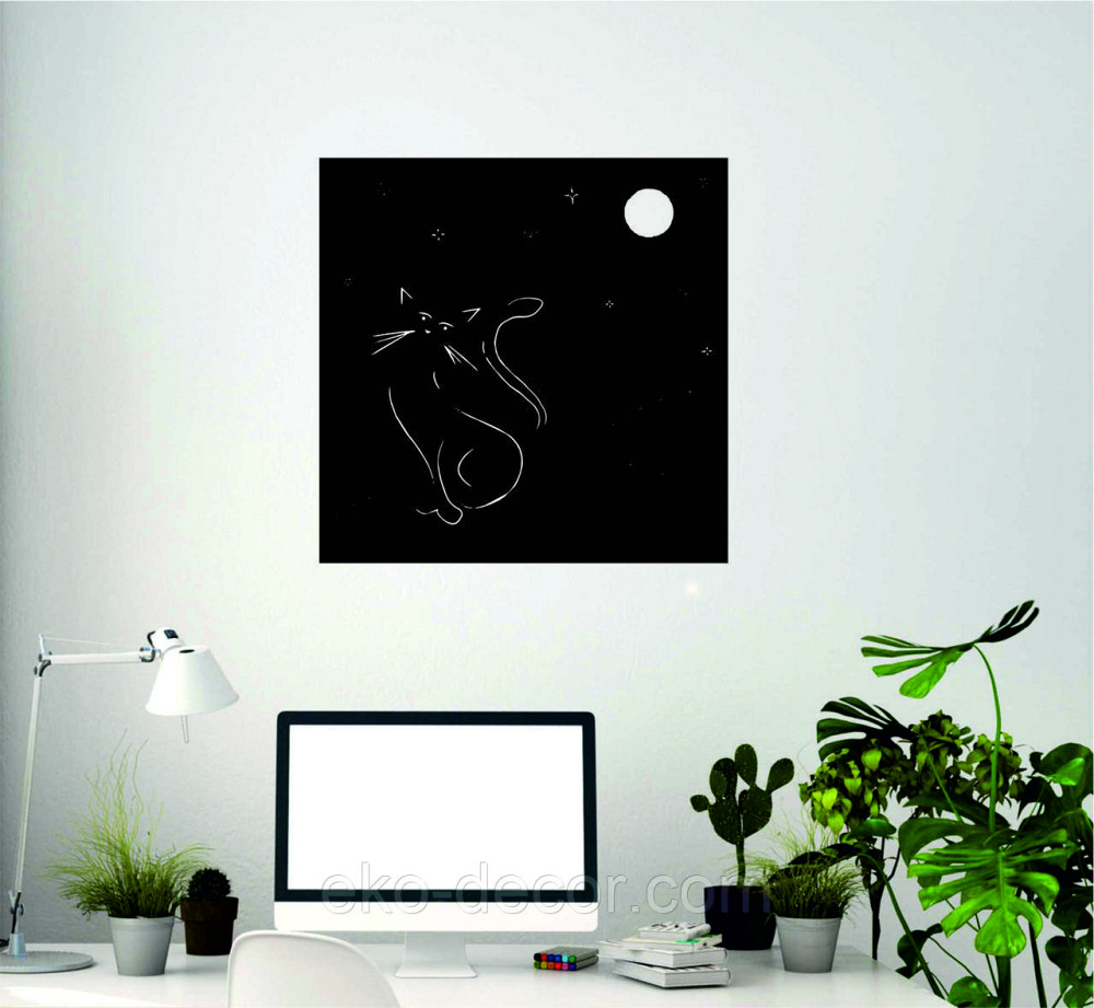 Декоративное настенное 3D Панно «Кот» Декор на стену с объемом Киев - изображение 6