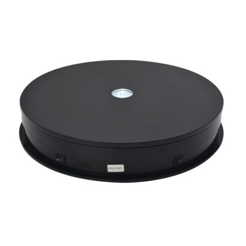 Предметний стіл поворотний з підсвіткою 30см чорний 25кг Puluz EDA001759202A Київ - фото 1