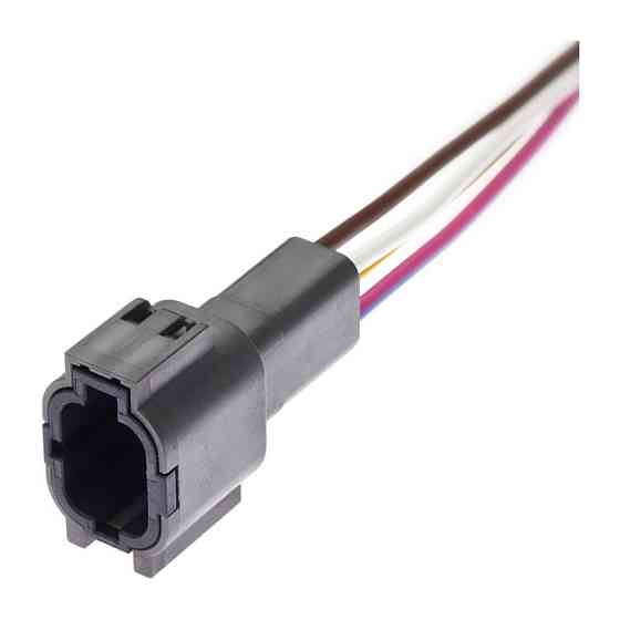 Роз'єм конектор с проводом, 4-кон., 7222-7740-47157-7748-4PB011-04327, YAZAKI, KUM, YAZAKI, Hyundai, Kia 47760 Київ