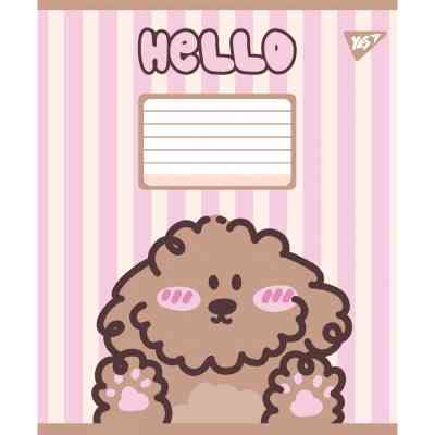 Зошит Yes Hello Puppy А5 24 аркушів клітинка (767810) Вінниця