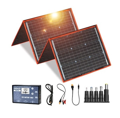 Розкладна сонячна панель 160Вт (2xUSB 1хType) 20В-вихід Київ - фото 3