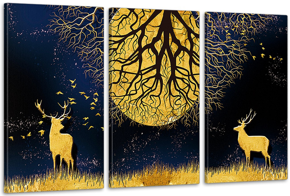 Модульна картина у вітальню/ спальню  Природа Лісу    ART-126_3A 70х130 см Київ - фото 1