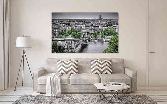 Картина холст в гостиную / спальню  Будапешт    MLP_153 80x120 см Киев