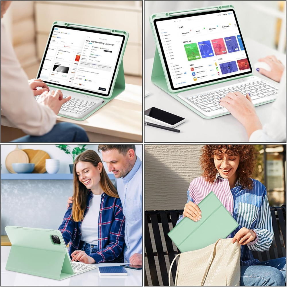 Клавиатура-чехол с трекпадом для iPad Pro 12.9