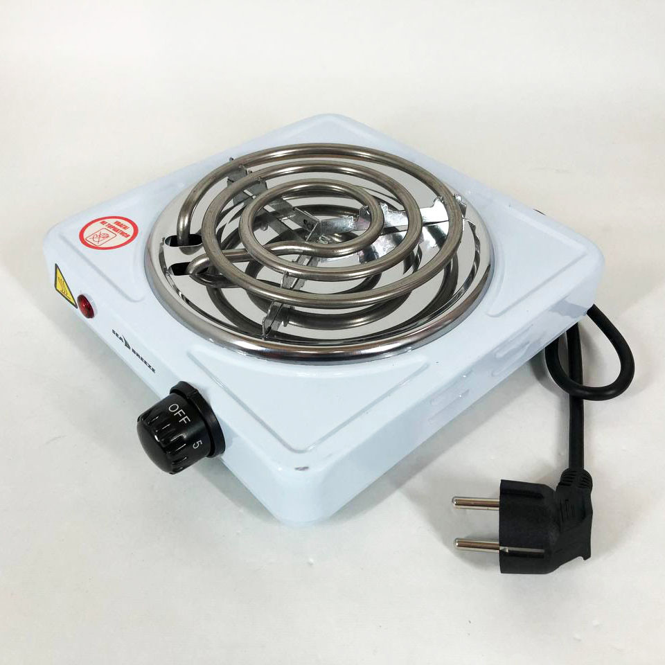 Електрична плита для приготування їжі Sea Breeze SB-062 1000 Вт, Портативна переносна плита CU-83 Івано-Франківськ - фото 4