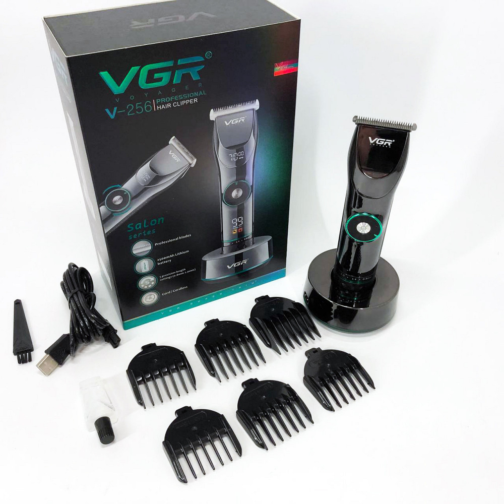 Многофункциональная аккумуляторная машинка для стрижки, Машинка для стрижки с насадками беспроводная LY-34 Львов - изображение 7