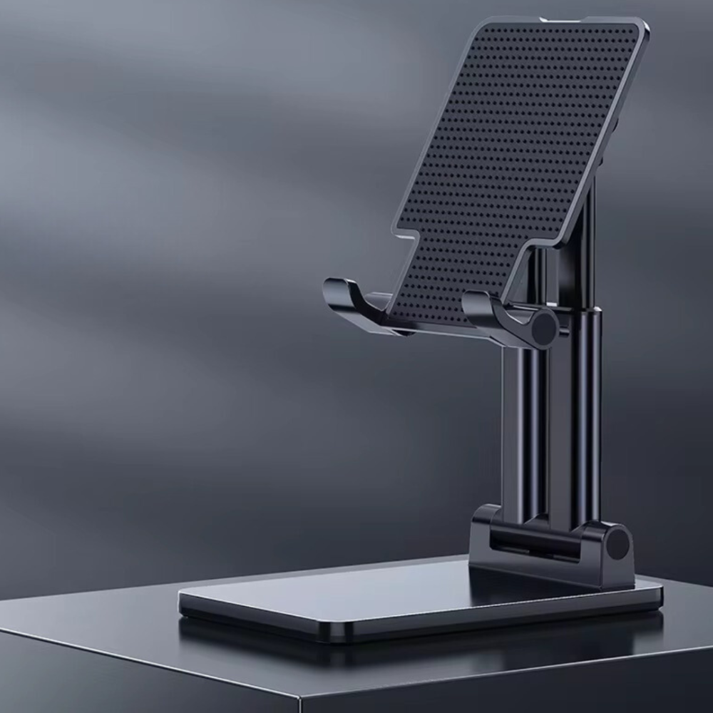 Підставка-тримач настільна для телефону JK007, складна, чорна Кам'янець-Подільський - фото 1