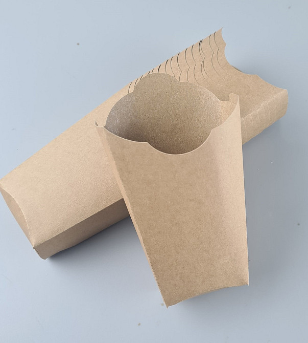 Бокс картонный для картошки ФРИ  