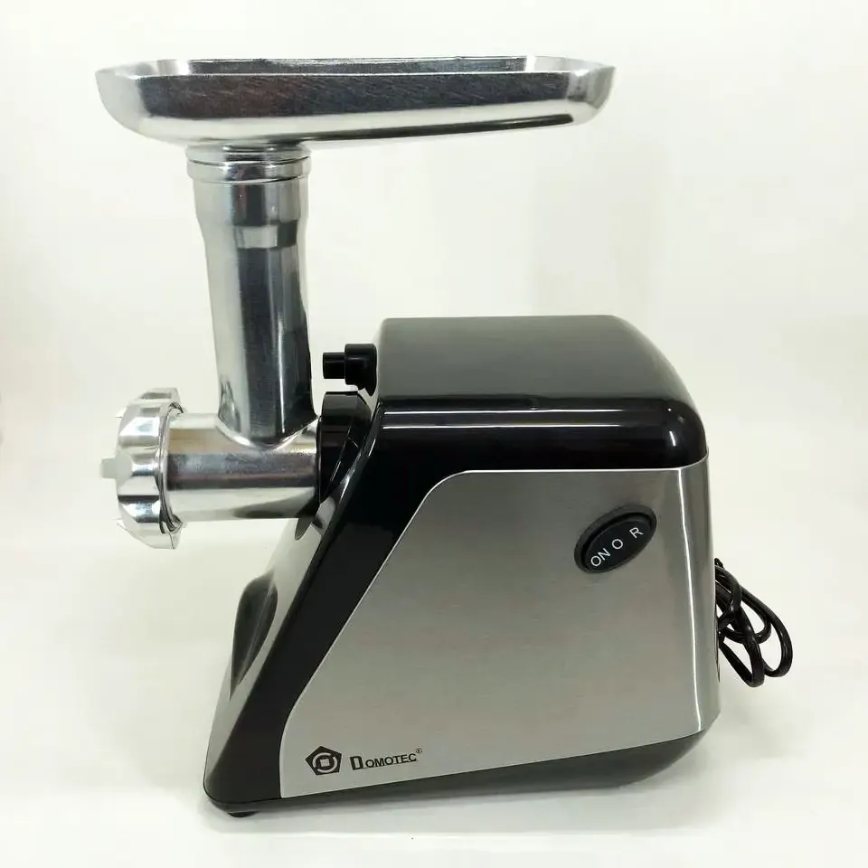 Мясорубка Domotec MS-2024 3000 Вт с соковыжималкой, шинковкой, реверсом и 7 насадками для фарша и овощей Одесса - изображение 9