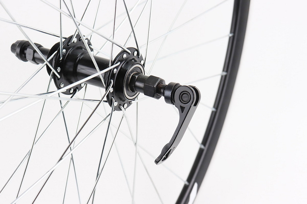 Колесо 29" заднє V-brake, обід та втулка 14Gx36H алюмінієві, пром-підшипники 6200 2RS, під вільнобіг, кріпл. ексцентрик, RACE29 Київ - фото 4